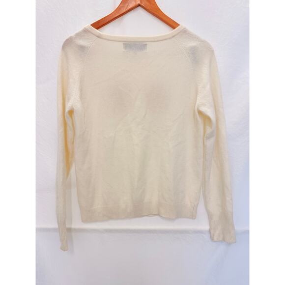 Catnip + Seaweed Broken Shell Cashmere Sweater XS Fall Malibu Casual Minimalist - Picture 6 of 7